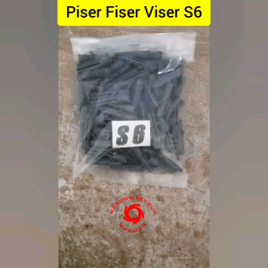 (100 pcs) Piser S6 / Fiser S6 / Viser Tembok 6mm