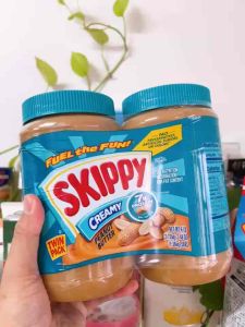 Bơ Đậu Phộng Skippy Creamy Peanut Butter 136kg của Mỹ- Date 02/2027