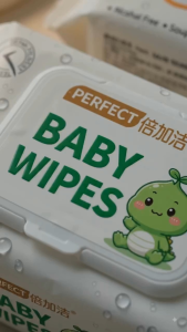 Baby Wipes Alcohol Free Fragrance Free 50 Count for Gentle Cleaning