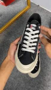 SEPATU XPREME - SEPATU SNEAKERS PRIA WANITA  DROVE MORE BLACK WHITE LOW - SEPATU SEKOLAH