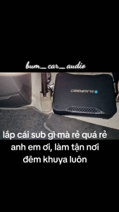 1 Loa SUB siêu trầm Blaupunkt XLF 180A – bum_car_audio có lắp đặt gần xa hỏa tốc ạ