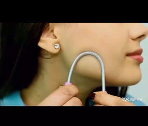 Portable & Effective Manual Epilator Stick Spring Facial Hair Remover Best for Quick & Easy Hair Removal from Roots