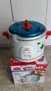 Nồi cơm điện nhỏ 1.2lit nắp rời kim cương