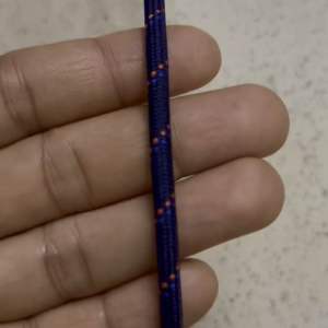 10 mét - Dây Dù 3.6mm tròn có lõi phối 2 sọc chắc chắn dùng làm macrame thời trang cột đồ
