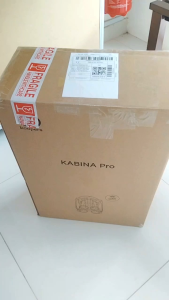 New Upgraded Koopers Kabina Pro with Foldable Legrest Cabin Laptop Size Compact Fold Cabin Stroller Stroller EN1888 Approved Gold Series Free Backpack + Stroller Fan