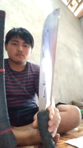 GOLOK SARUNG BAJA PER ASLI TANPA ASAH LAGI 45 CM
