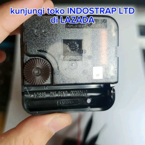 mesin jam dinding tahan lama QUARTZ 12888 as pendek tanpa drat 9 mm