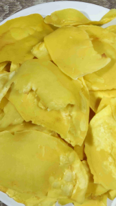 ทุเรียนยนทอด เกรด AB ถุง 100 กรัม สดใหม่ หอม กรอบ อร่อย ไม่เหม็นหืน ไม่อมน้ำมัน เคี้ยวมัน เคี้ยวเพลิน ส่งจาก อ.แกลง ระยอง ฟาร์มดีดีทุเรียนทอด