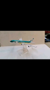 BWIA West Indies Airways A340 6 Inches Diecast Airplane with Display Stand for Aviation Enthusiasts Collectible Toy