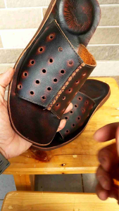 SENDAL PULL KULIT SAPI ASLI JEANS KOKOP