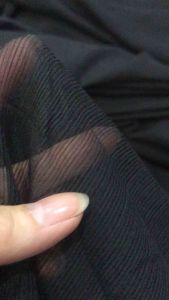 Vải Voan tơ gân đen mềm mỏng nhẹ bay (khổ 1m5)may đầm váy áo kiểuáo dài thời trang