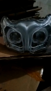 Reflektor Mika Kaca Lampu Depan Jupiter Z1 Set Biled 25 Inchi Super Terang Fullset Kualitas Terbaik