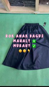 Rok Ngaji & Harian Anak Perempuan Panjang Bahan Toyobo Premium