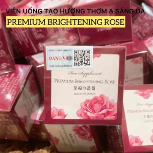[HCM]Viên Uống Tạo Hương Thơm & Sáng Da Premium Brightening Rose