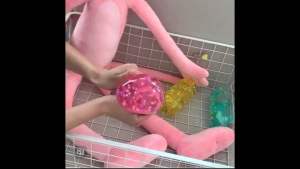Water Wriggler - Water Snake Squishy Toy- Slippery Difficult to Catch - Mainan Ular Air Licin Susah Tangkap