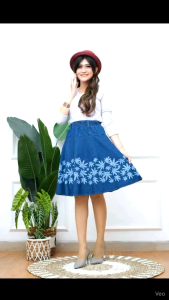 rok payung pendek motif PREMIUM TERLARIS //BUAT HADIAH ULANGTAUN kain denim halus dan lembut