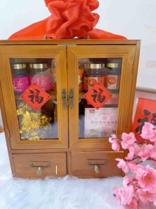 新式复古韵味✨手提式木质抽拉礼盒🧧