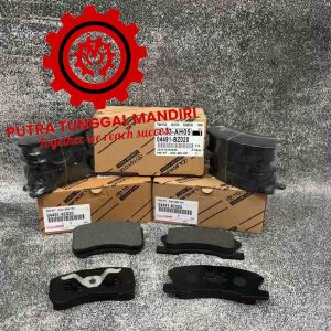 Kampas rem depan - Brake pad frt Toyota agya/ayla matic Datsun go  (1set LH/RH) 04491-BZ020
