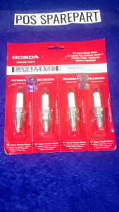 PAKET 4 PCS BUSI DENSO U22FSU / C7HSA PENDEK BUAT MOTOR SUPRA X FITNEW GRAND MIO JUPITER Z VEGA ZR VEGA R OLD NEW DLL PROMO