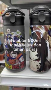 READY STOCK ✅ 500ML Stainless Steel Thermos Bottle – Sanrio / Kuromi / Spiderman / Labubu – Leak-Proof & Stylish