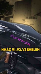 Nmax Japanese Emblem — 2PCS Left and Right |With 3m adhesive backing | Plug and Play | Premium Look