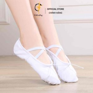 Giày múa ballet mềm mại ôm chân Cotrashop size 32-44