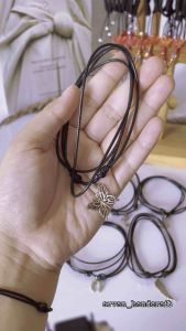 Kalung Tali Vintage // Kalung Tali Liontin Model Vintage