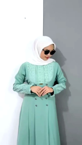 Gamis Kondangan Terbaru Bahan Wolypremium by FF Mode Fahresi ORI SIAP KIRIM