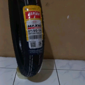 BAN TUBLES 80/90-14 ASPIRA MAXIO TECHNO BAN MOTOR BEAT VARIO MIO