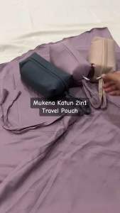 Mukena Travel Pouch Katun Polos