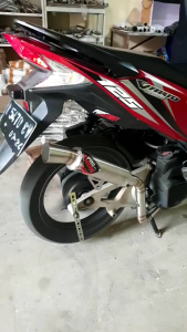 knalpot pro racing original samlong all matic beat mio vario scoppy genio pcx nmax aerox