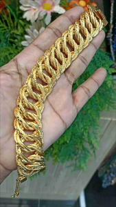 Rantai Tangan Coco Pasir Gold Plated Not 916