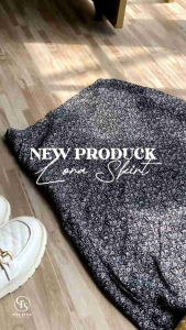 FEFA STYLE - LORA SKIRT Rayon Premium - Rok wanita korea motif bunga - rok motif bunga