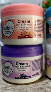 Pelembap Kulit Bayi: Mengenal Cussons Baby Cream 50g Fresh & Nourish
