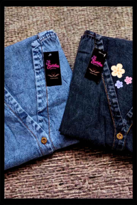 Overall Dress Wanita Soft Jeans & Jumpsuit Jeans Casual: Promo Harga Terjangkau