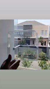 Thinwall kotak KLIR 3000ml + Tutup 1 pack isi 25 pcs - ANTI PECAH bening