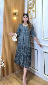 PROMO: Daster Wanita Herina Terbaru 2024 Longdress Viral Kekinian