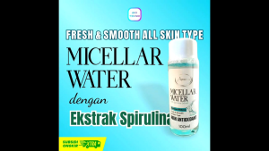 Amona micellar water (pembersih wajah secara alami)