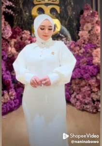 Ready dress shellasaukia coklat