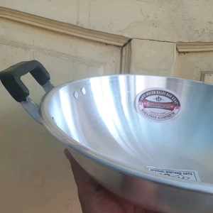 DakonTasik - SP14 Wajan Kuali Spesial Alumunium Halus Katel Penggorengan No 14