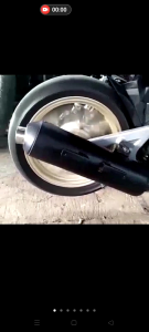 knalpot TZM ujung full crome beat fii/esp beat deluxe Scoopy karbu/fii beat strret mio sporty Mio j Vario