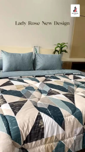 Lady Rose Bed Cover Set 180 160 King Queen 180x200 160x200 No. 1 2 Motif Garis Cowok Murah Kado Hadiah Ulang Tahun Natal Tahun Baru Hadiah Pernikahan Hampers Perkawinan Wedding Gift Parcel Ramadan Valentine hari Ibu