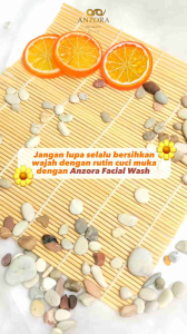 Facial Wash Anzora Original - Sabun Anzora Glowing Acne Pembersih Wajah - Haymay Beaute