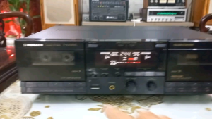 Đầu câm cassette Pioneer T-500WR đẹp keng zin nguyên bản.