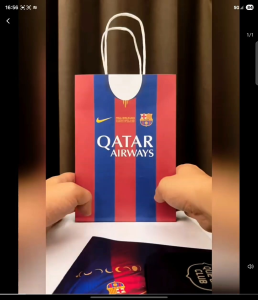 Barcelona FC Legends Cards Playing Cards Gift Set