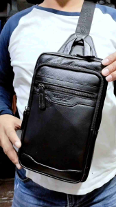 CHEER SOUL Tas Bodybag Kulit Sapi & Tas Bodypack Kulit Asli