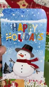 RAILEYSFINDS4YOU | Angpao-Size Christmas Money Envelope (Foldable Bill)