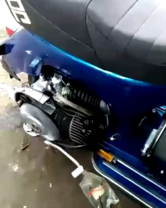 KNALPOT VESPA BUANG KANAN