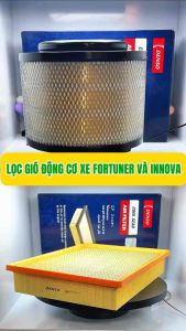 Lọc Gió Động Cơ Xe Toyota Innova Đời 2004-2025 Hàng DENSO Chính Hãng