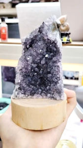 Natural Uruguay High Grade Amethyst Druse Ornament A29